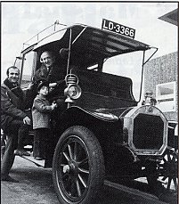 Young Danny with dad Martin and Martins father in 1971 at the London General.