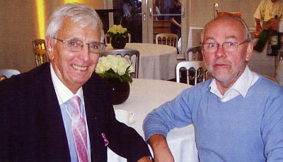 Terry with Allen Togwell at the DaC House Lunch
