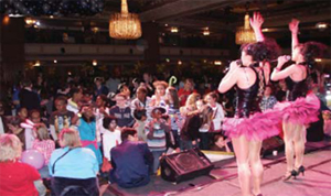 The kids loved the Cheeky Girls (and so did the adults)!
