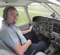 John now has his pilots licence
